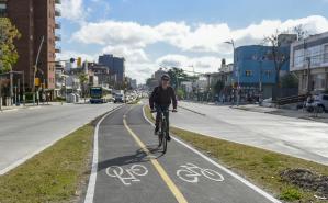 Bicicircuito Montevideo. Bicisenda Av. Luis A. de Herrera