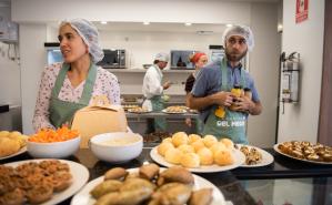 Inauguración de cantina saludable en el edificio sede de la Intendencia de Montevideo