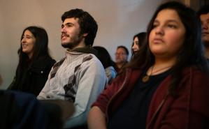 Lectura de Hay barullo en El Resorte , de Juceca, en el Centro Cultural MEM de Rocha