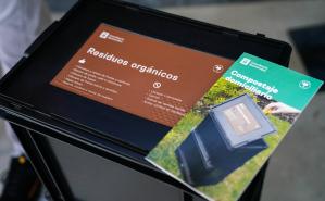 Presentación del programa compostaje domiciliario en el parque de la Amistad ,  09 de noviembre de 2023