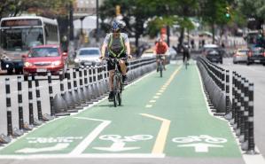 Ciclovía en 18 de Julio