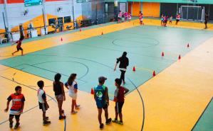 Actividad deportiva en Complejo SACUDE