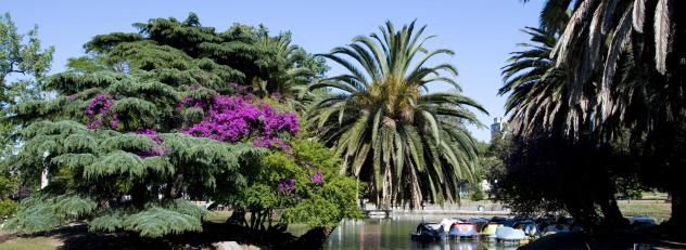Lago del Parque Rodó