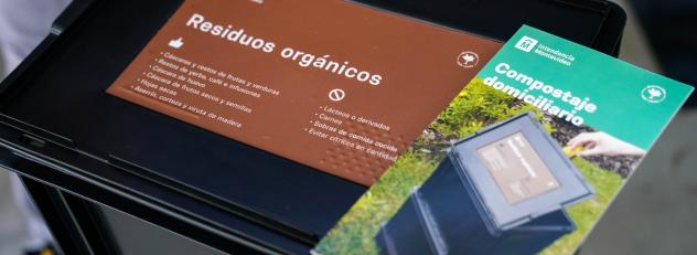 Presentación del programa compostaje domiciliario en el parque de la Amistad ,  09 de noviembre de 2023