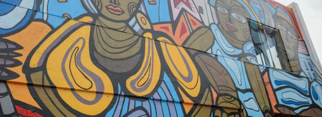 Mural en Asociación Cultural Cuareim 1080 