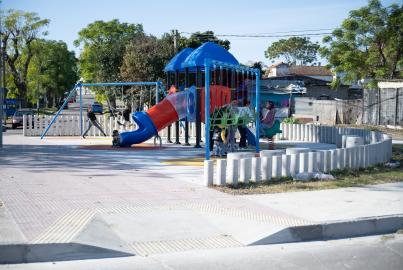  Obra del Presupuesto Participativo en Plaza Tomas Claramunt