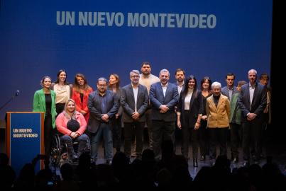 Presentación del equipo de gobierno de la intendencia de Montev
