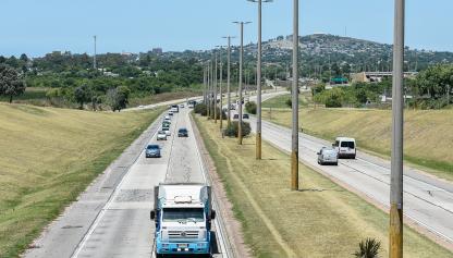 Tránsito en accesos a Montevideo
