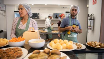 Inauguración de cantina saludable en el edificio sede de la Intendencia de Montevideo
