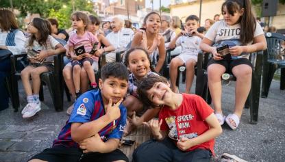 «Teatrino» de la Comedia Nacional en la peatonal Curuguaty
