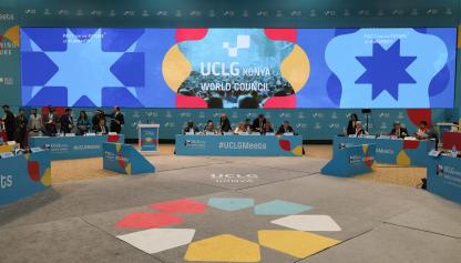 Cierre de la intendenta Carolina Cosse en la cumbre de Ciudades y Gobiernos Locales Unidos