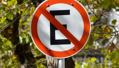 Estacionamiento prohibido