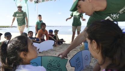 Actividades cuidado de playas