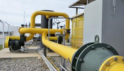 Planta de captura de gas metano
