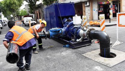 Obras de Saneamiento en Red Arteaga
