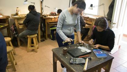Curso de artesanía en Cedel Carrasco Norte