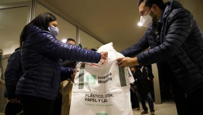 Entrega de bolsones 2.0 en Cooperativa Raíces Nuevas