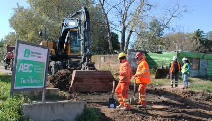 Inicio de obras en barrio La Carbonera en el marco del Plan ABC