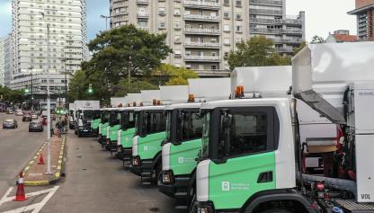 Nuevos camiones de recolección de residuos