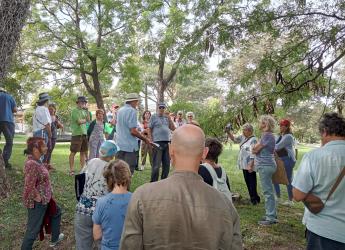 Actividad de reconocimiento de biodiversidad en el Parque Baroffio
