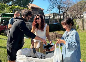 Primera jornada abierta de cosecha de compost