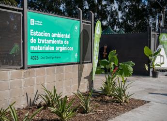 Inauguración de la Estación ambiental de tratamiento de materi