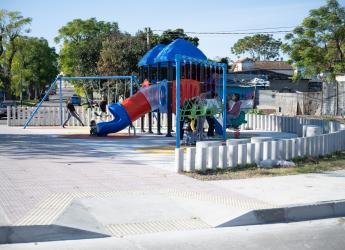 Obra del Presupuesto Participativo en Plaza Tomas Claramunt
