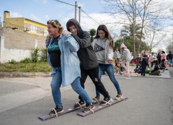 Peatonal barrial en el Municipio F