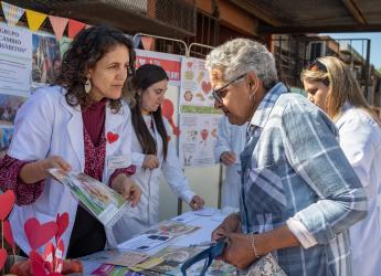 Directora de Salud María Noel Battaglino, participa de activida