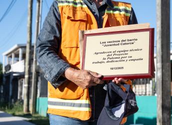  Inauguración de obras en barrio Juventud 14