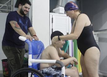 Benjamin, usuario del programa de atención a personas con discapacidad