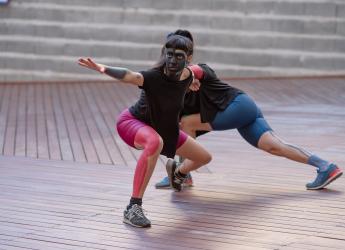 Inauguración de muestra fotográfica del CdF "Tangueres. Un arrabal diverso" en la Plaza de la Diversidad