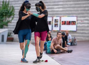 Inauguración de muestra fotográfica del CdF "Tangueres. Un arrabal diverso" en la Plaza de la Diversidad