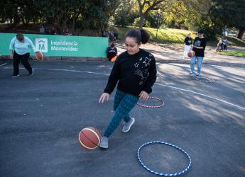 Actividades en el Parque Batlle en el marco del Plan ABC+ Deporte y Cultura,  13 de agosto de 2022
