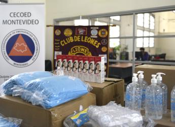 Cecoed recibe donación del Club de Leones Salto-Ayuí