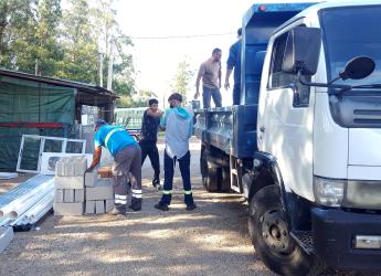 Avance de obras en barrio Antares
