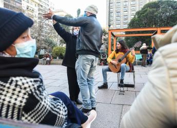 Paseo peatonal en Av. 18 de Julio
