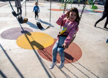 Inauguración de la plaza Juan Pablo Laguna