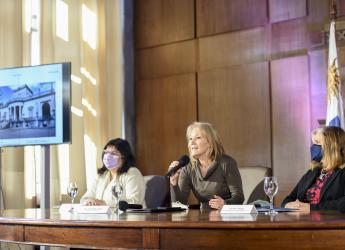 Conferencia de prensa por premio al Museo Juan Manuel Blanes en coordinación con la Embajada de EEUU