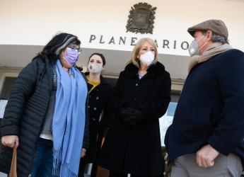 Intendenta Carolina Cosse participa de la reinauguración del Planetario de Montevideo
