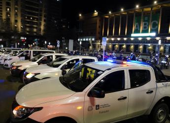 Rueda de prensa por operativos de control de eventos y tránsito en la Noche de la Nostalgia