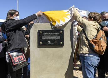  Placa en homenaje a Héctor Castagnetto