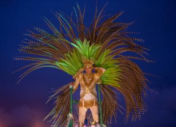 Desfile de Escuelas de Samba en las Canteras del Parque Rodó