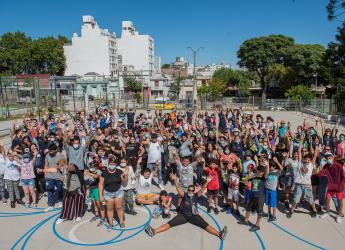 Cierre de actividades de verano del programa de atención a personas con discapacidad en el parque de la Amistad