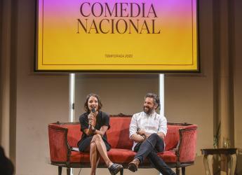 Lanzamiento de la programación 2022 de la Comedia Nacional en la sala Delmira Agustini