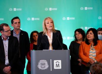 Conferencia de prensa sobre préstamo BID para limpieza y saneamiento