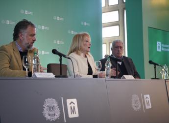 Conferencia de prensa por reintegro de subsidio a boletos de jubilados