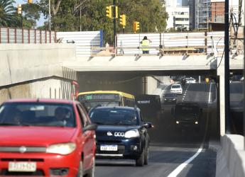 Habilitación del túnel de Av. Italia en ambos sentidos