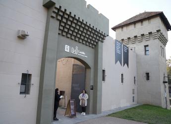 Inauguración de la mediateca Ronald Melzer en el Castillo del Parque Rodó