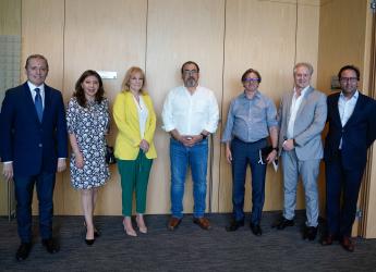 Reunión con el Intendente de Esteban Echeverría, Fernando Gray ,  07 de diciembre de 2022